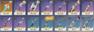Genshin Impact / AR 26 / Keqing + Jean + Espada Celestial