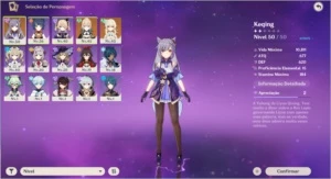 Genshin Impact / AR 26 / Keqing + Jean + Espada Celestial
