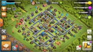 CV 13 Semi-FULL e CV 12 Semi-FULL com várias itens - Clash of Clans