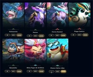 Trocador de skin interno para Teamfight Tactics Indetectável - League of Legends LOL