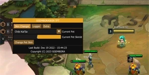 Trocador de skin interno para Teamfight Tactics Indetectável - League of Legends LOL