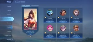 Conta completa - Mobile Legends