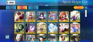 Conta Fate GO 4SSR / Babylonia (7 singularidade) - Fate Grand Order