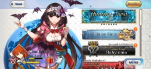Conta Fate GO 4SSR / Babylonia (7 singularidade) - Fate Grand Order