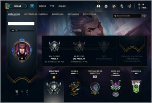 Conta prata 2 com 12 skins e 42 champs - League of Legends LOL