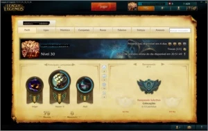 Conta Level 30 Unranked - League of Legends LOL