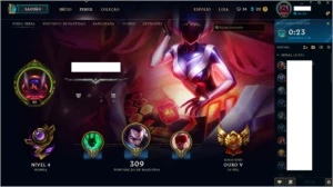 CONTA TOP DE LEAGUE OF LEGENDS LOL