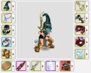 SET SADIDA 200 WAKFU RUBILAX