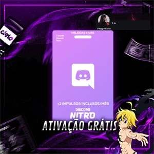 Discord Nitro Gaming 3 Mêses ⭐ + Ativação + Envio Imediato - Assinaturas e Premium