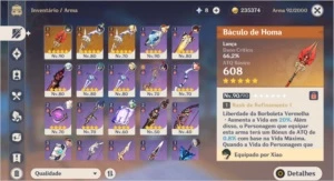 XIAO + VENTI + KLEE + DILUC + MONA + HOMA + 2 AMOS - Genshin Impact