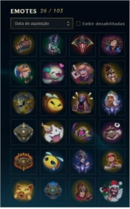 Lol, lvl 122, 71 skins(63k rp), 18k azul, 10k laranja, 6 gem - League of Legends