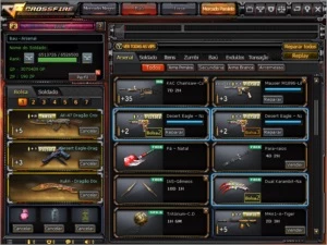 Conta Crossfire (9 Vip's + 17 MN + varios personagens)