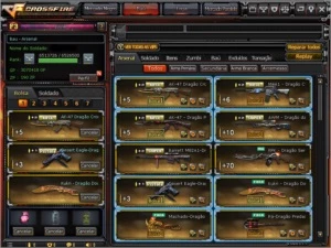 Conta Crossfire (9 Vip's + 17 MN + varios personagens)