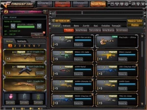 Conta Crossfire (9 Vip's + 17 MN + varios personagens)
