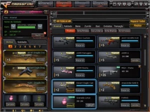 Conta Crossfire (9 Vip's + 17 MN + varios personagens)