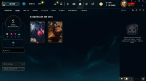 Conta league of legends com rp e skins, muito barata! LOL