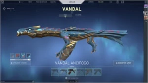 CONTA VALORAN T PLATINA 3 + SKINS - Valorant