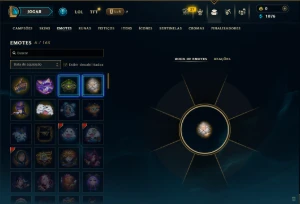 Esmeralda 4 com 45 Champs e 6 Skins - League of Legends LOL