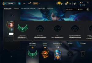 Esmeralda 4 com 45 Champs e 6 Skins