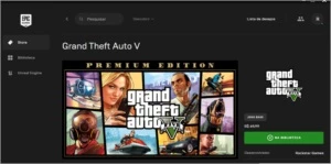 CONTA EPIC GAMES COM GTA V PREMIUM PRA VENDER RAPIDO