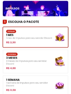 Fornecedor De Impulsos Discord Impulsos A 50 Centavos
