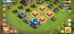 Conta clash of clans cv13 rush//entrega automatica