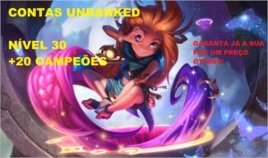 Conta League of Legends - Unranked LOL