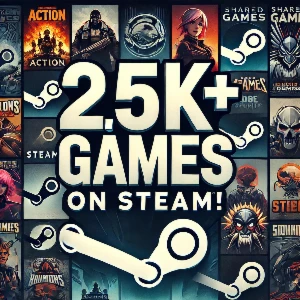 Conta Steam Com Mais De 2.5K Jogos Em Promoção!!! (Limitado) - Outros