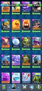 Conta Clash Royale │6659 Trofeús │11 Carta Lvl 14 │ Nível 47