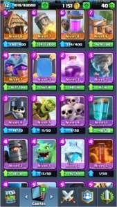 ARENA12 XP 12 COM 13 LENDARIAS 12NV2 - Clash Royale