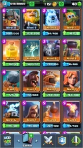 ARENA12 XP 12 COM 13 LENDARIAS 12NV2 - Clash Royale