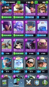 ARENA12 XP 12 COM 13 LENDARIAS 12NV2 - Clash Royale