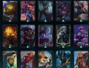 Conta de League of Legends Platina 3 com muitas skins LOL