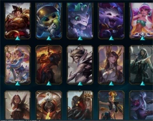 Conta de League of Legends Platina 3 com muitas skins LOL