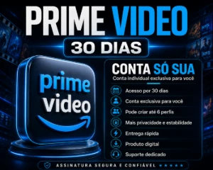Amazon Prime Video — Acesso Total e Garantido | - Assinaturas e Premium