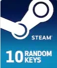 Steam Random Key x10 - Gift Cards