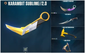 Conta Com Karambit Sublime E Vandal Rgx 🥋 Varias Facas 🥋 - Valorant