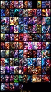 Conta de lol,B1, 111 champs e +115 skins (c/4 ultimates) - League of Legends