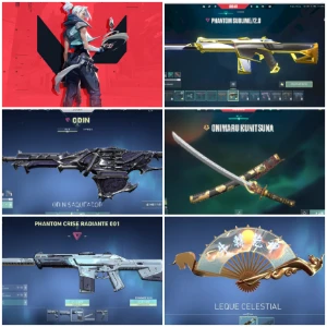 Conta da riot com muitas skins- Valorant Lol e Wr