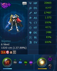 Conta Truvaice Serve Omegamon  Nadmo - Digimon Masters Online