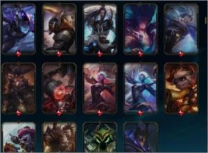 Conta LOL 492 skins 21 gemas gold 4 - League of Legends