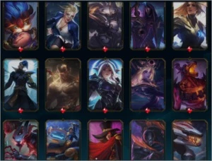 Conta LOL 492 skins 21 gemas gold 4 - League of Legends