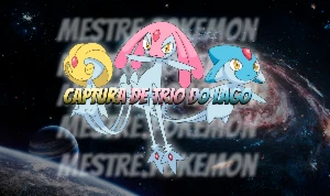 Pokemon Go Captura Trio do Lago (Uxie Mesprit Azelf)