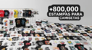 +800.000 estampas de camisetas