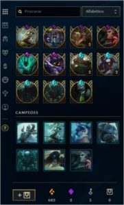 Conta LOL Season 9 Plat TFT Ouro SOLO/DUO - League of Legends