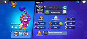 Conta de brawl stars