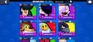 Conta de brawl stars