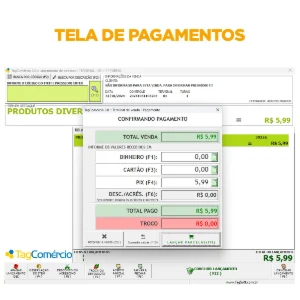 Sistema PDV Frente de Caixa para Lojas e Assistência Técnica - Outros