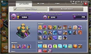 Clash of clans Cv 14 | Conta em up.