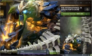 DOTA2 ** 380 reais ** em saldo na Steam, Muitos Colecionador - DOTA 2